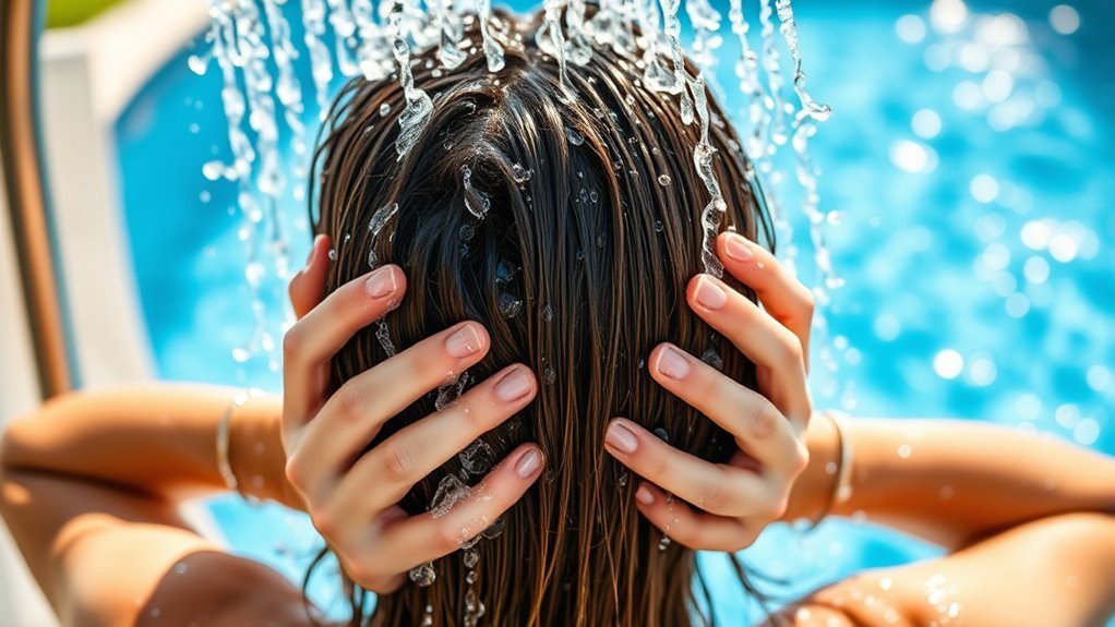 rinse pat detangle remove