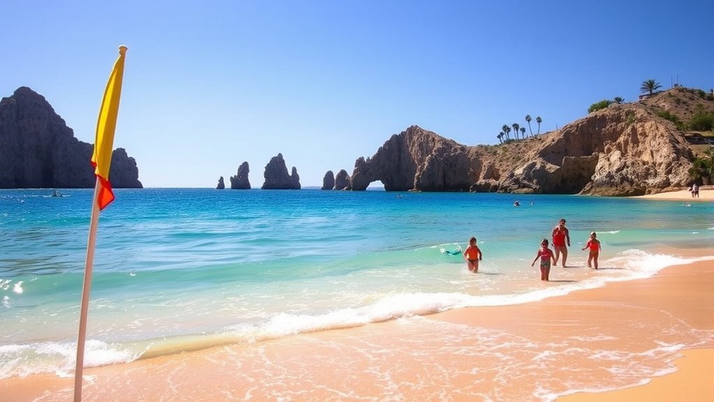 safe beaches for swimming