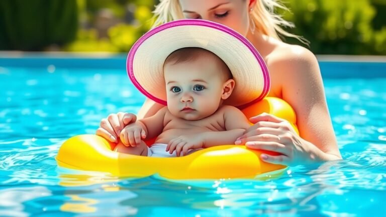 safe infant pool swimming