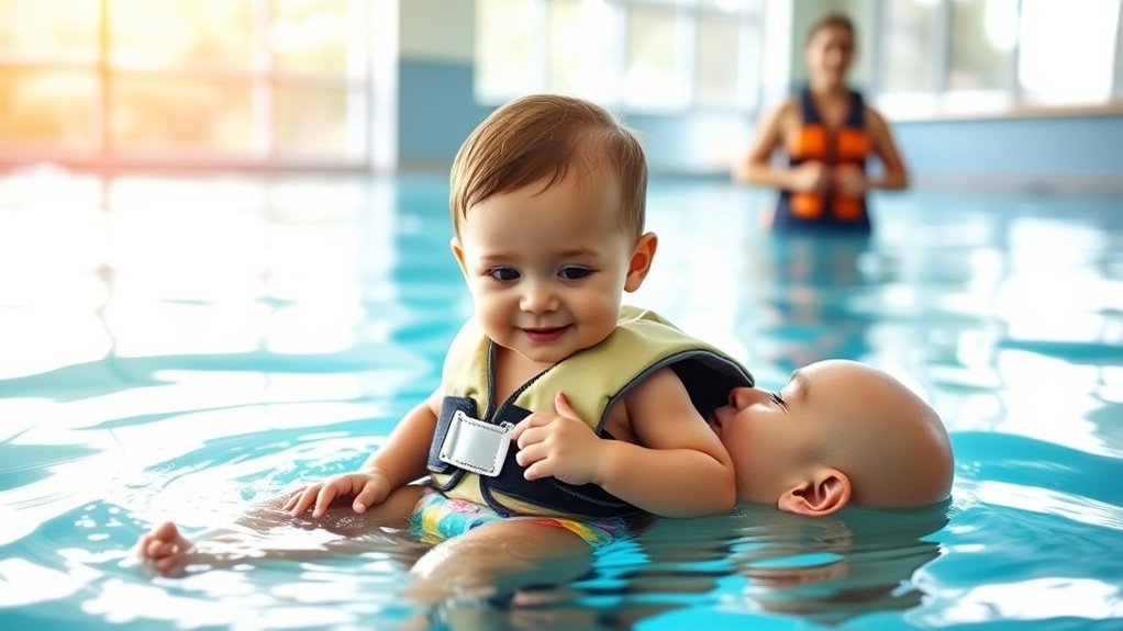 safe infant swimming age