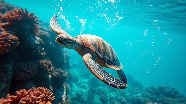 sea turtle swimming speed