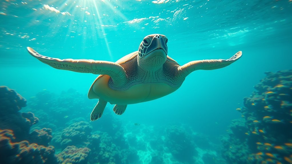 seven distinct sea turtle species