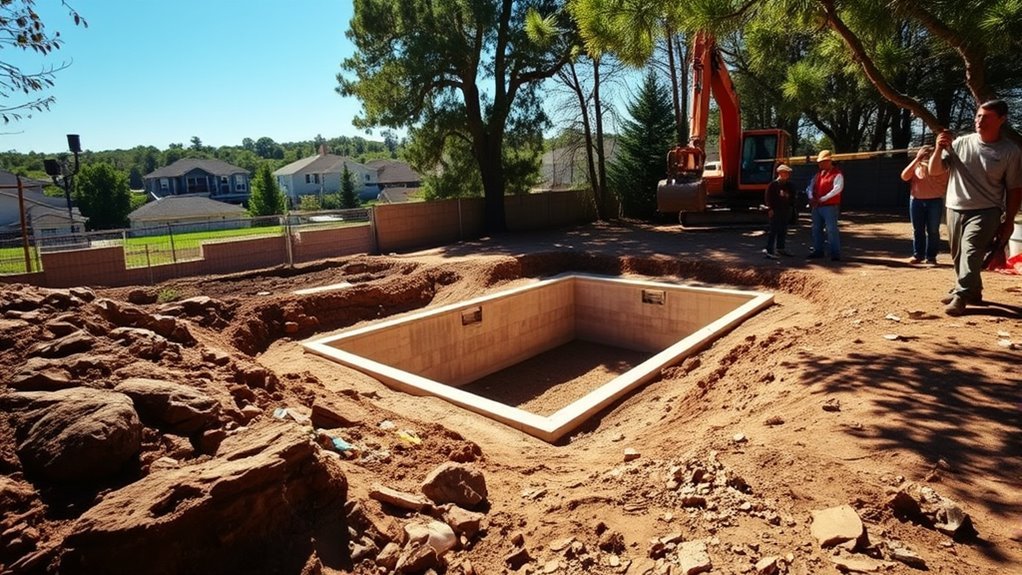 site evaluation and preparation