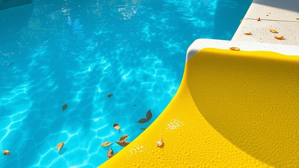 stagnant shaded warm water