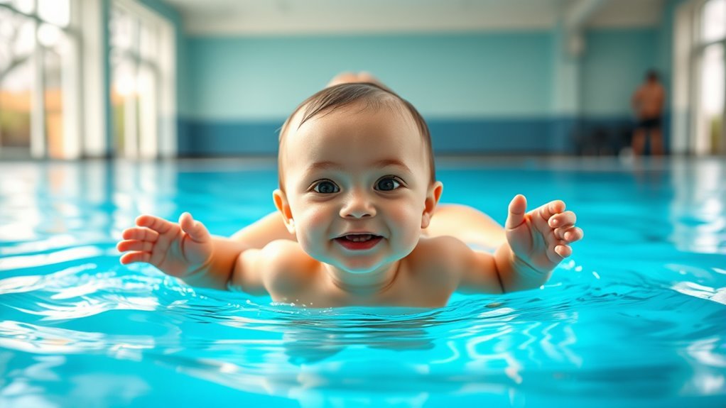starting baby swimming classes