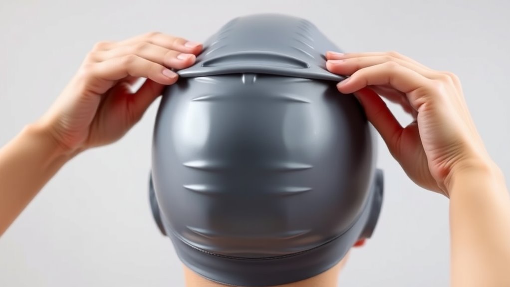 stretch gently for snug fit