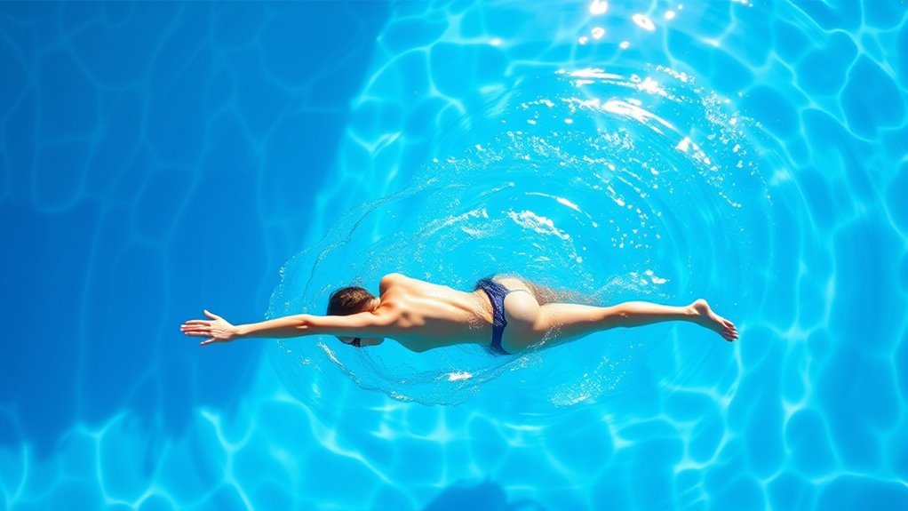 supportive gentle swimming strokes