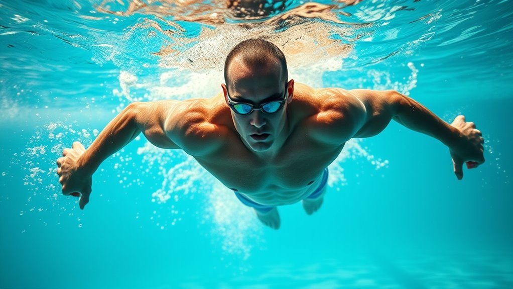 swim boosts muscle stamina