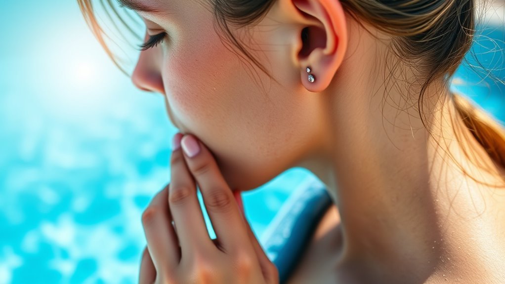 swim delay for healing