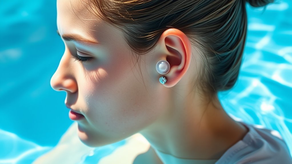 swim risks for new piercings