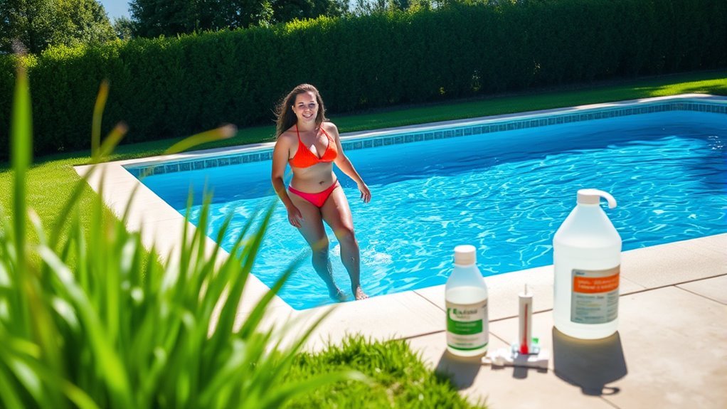 swim safely after shocking