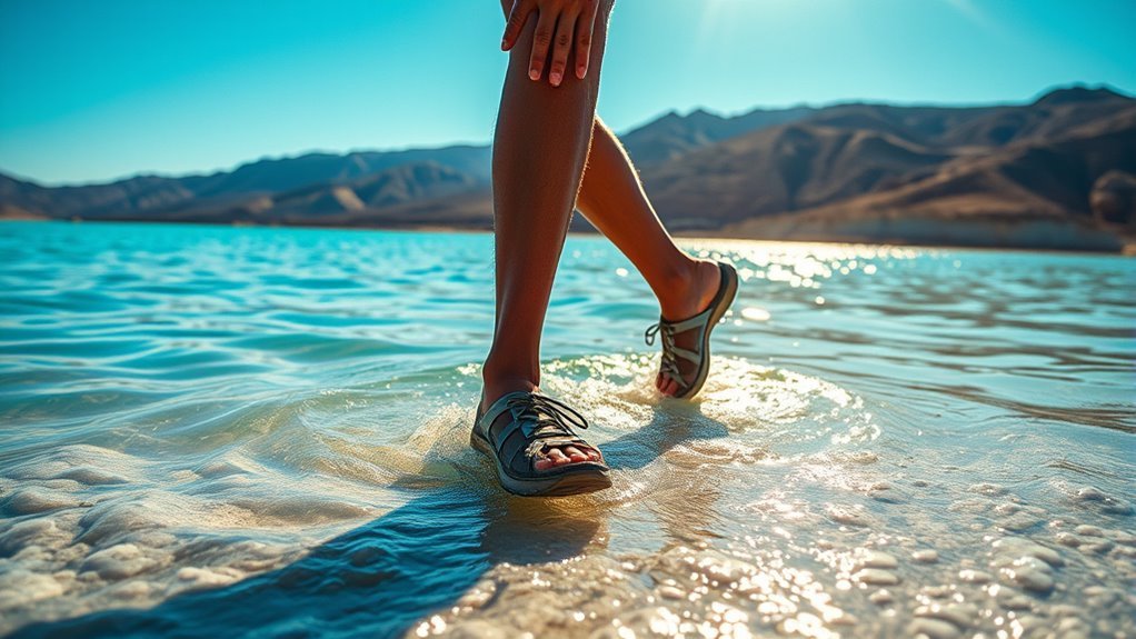 swim safely in dead sea
