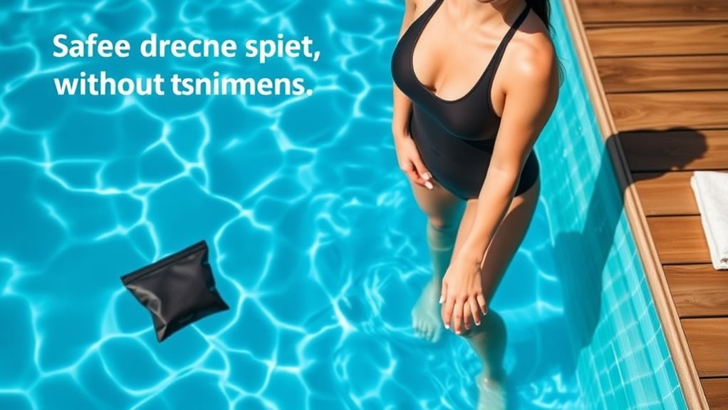 swim safely without tampons