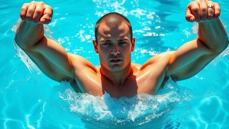 swimming builds muscle strength