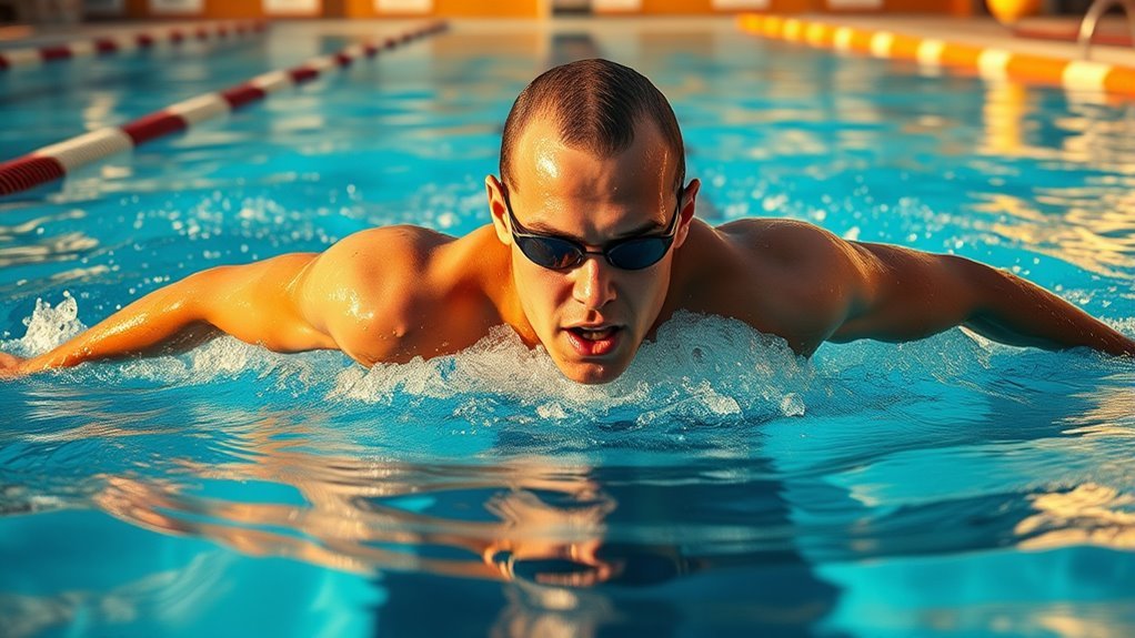 swimming intensity and duration