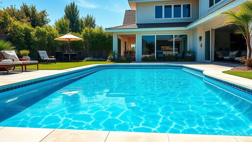 swimming pool boosts property value