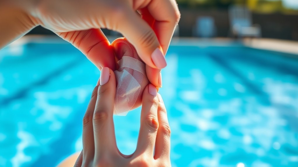 swimming risks for new piercings