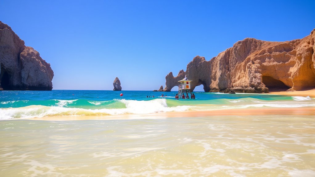 swimming safety in cabo