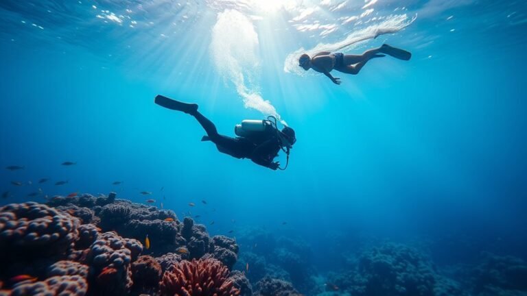 swimming skills for diving