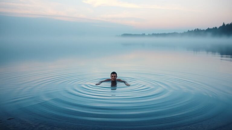 swimming symbolizes spiritual journey