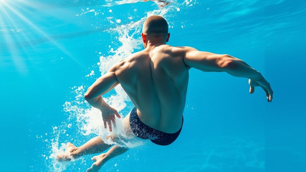 swimming transforms your physique