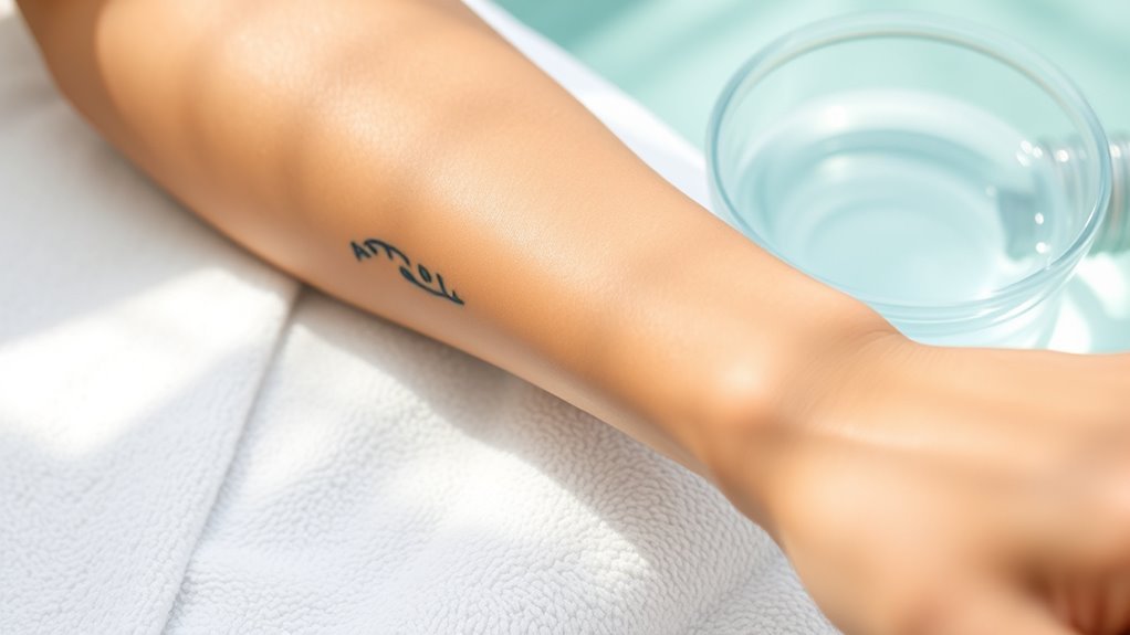 tattoo healing involves skin regeneration