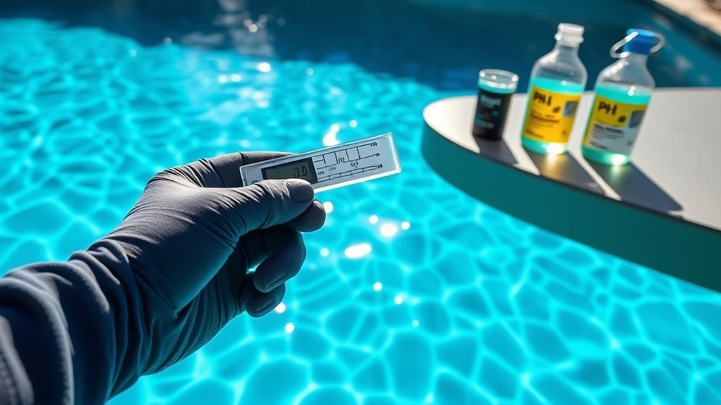 test balance chemicals levels