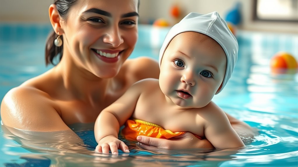 timing for infant swimming