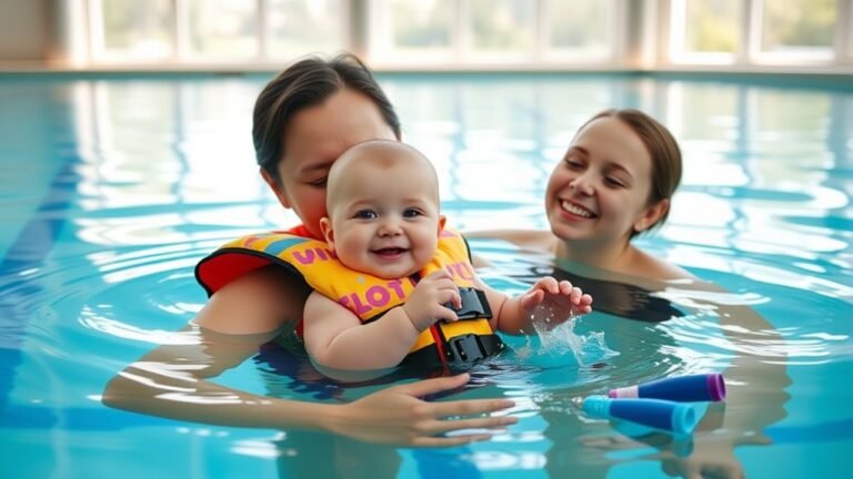 timing for infant swimming