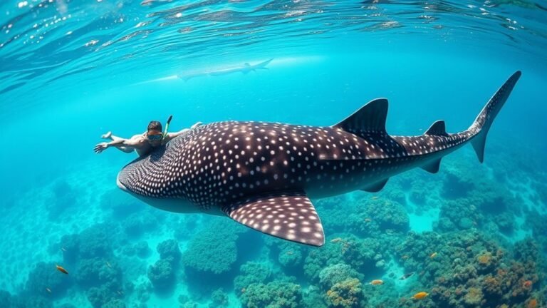 top whale shark swimming spots