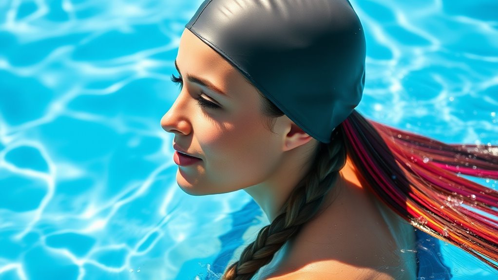 use waterproof hair protection