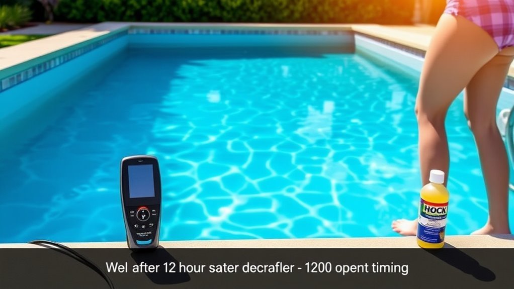 wait before swimming