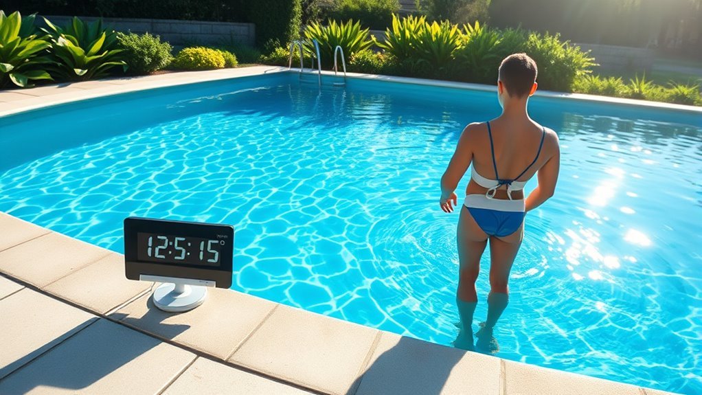 wait times for pool shocks