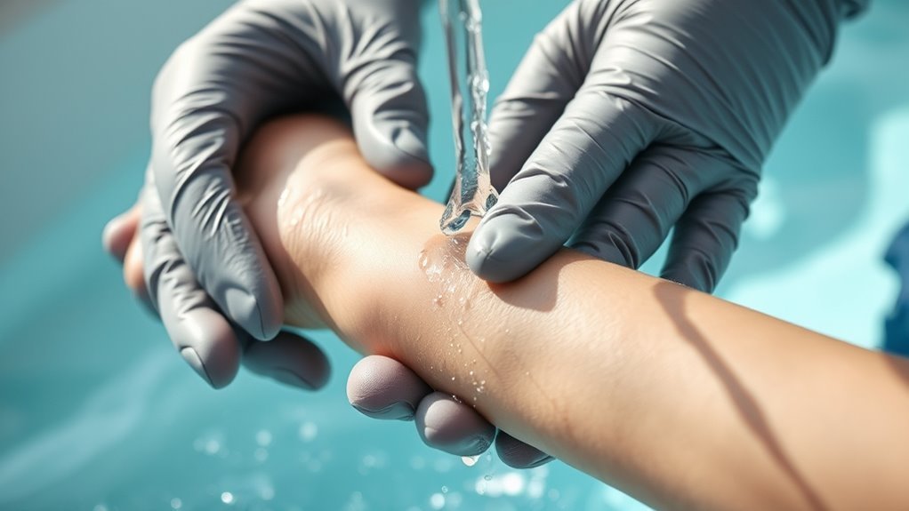 wash rinse dry gently