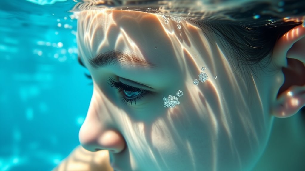 water entry increases infection risk