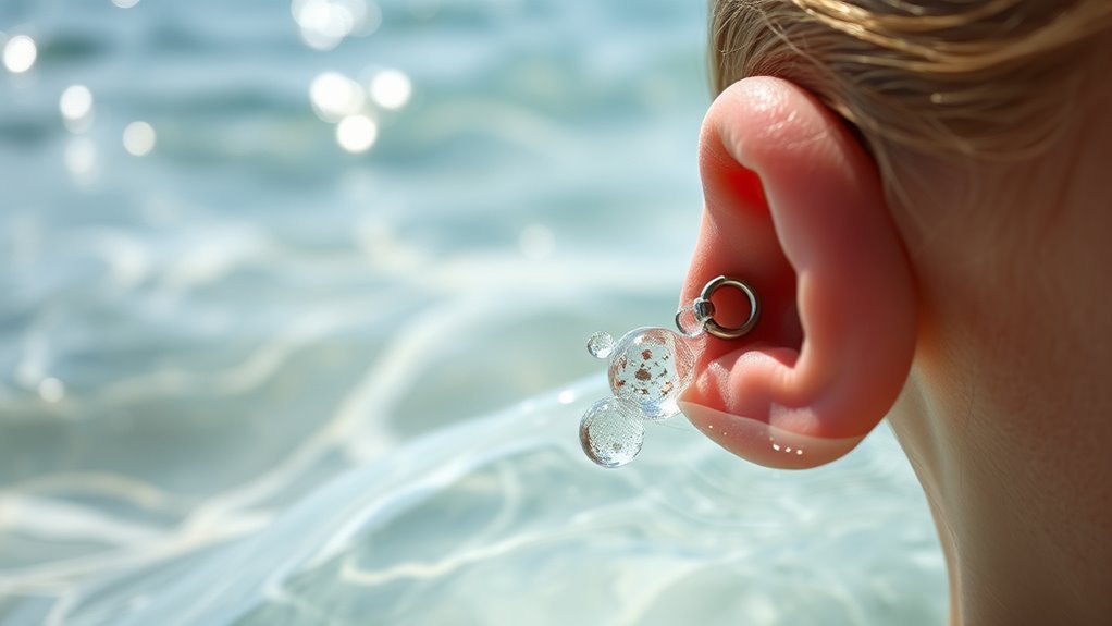 water safety for new piercings