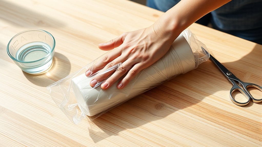 waterproof cast swimming guide