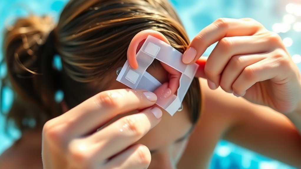 waterproof protection before swimming