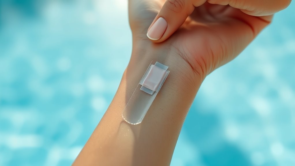 waterproof wound before swimming