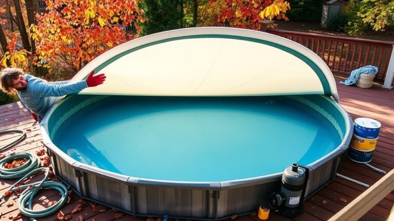 winterize above ground pool