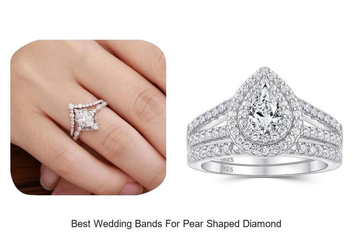 Stunning Wedding Bands for Pear Shaped Diamonds