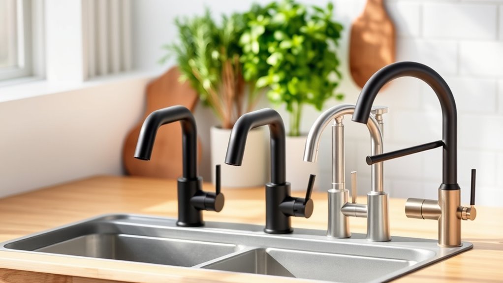 affordable stylish kitchen faucets