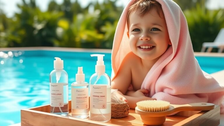 child swim skincare advice