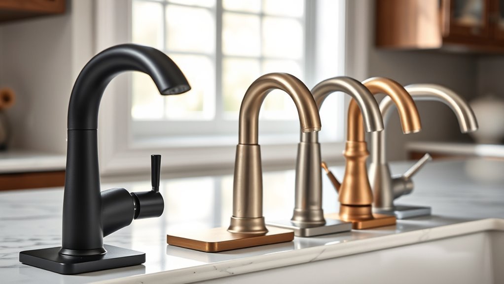 durable faucet finishes for hard water