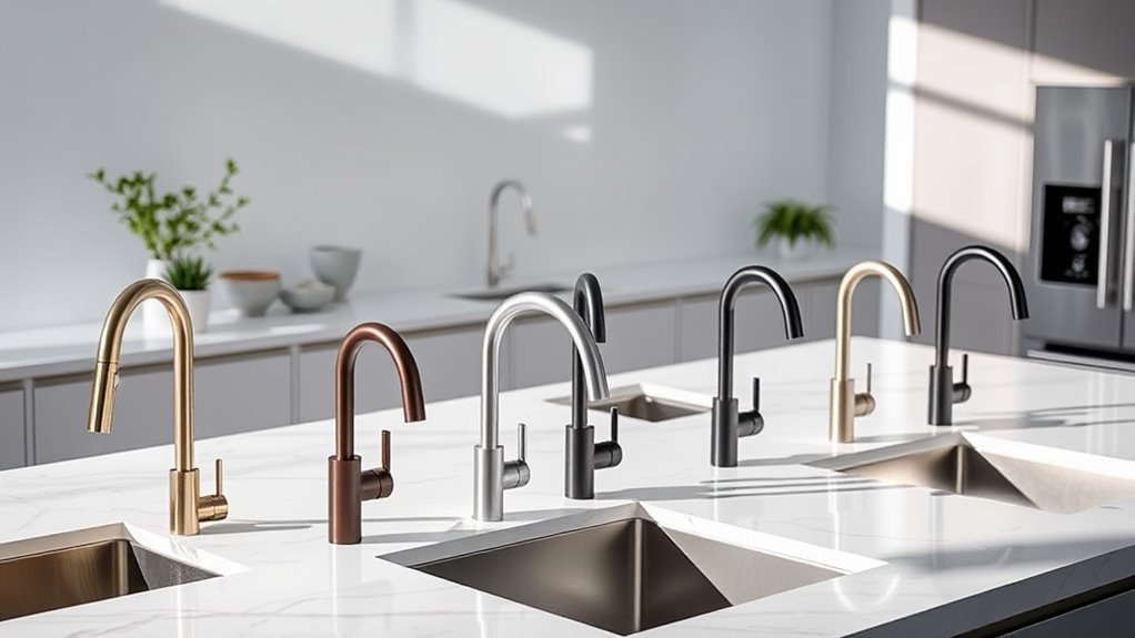 top 15 stylish kitchen faucets