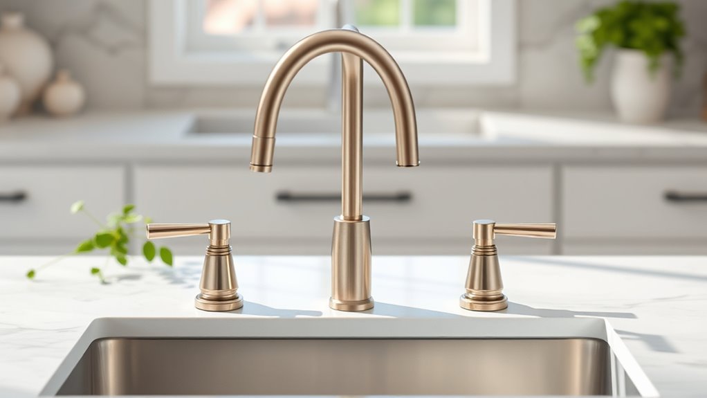 top 2 handle kitchen faucets