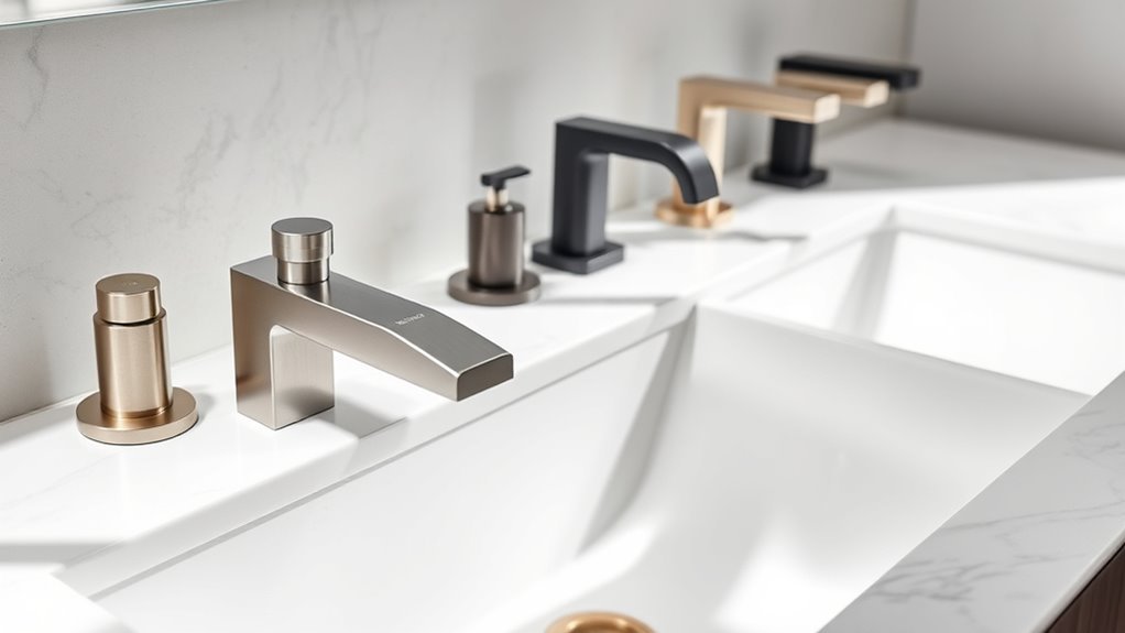 top bathroom faucet finishes