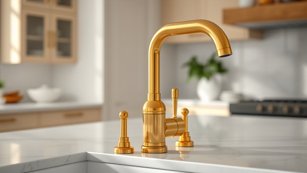 top brass kitchen faucets