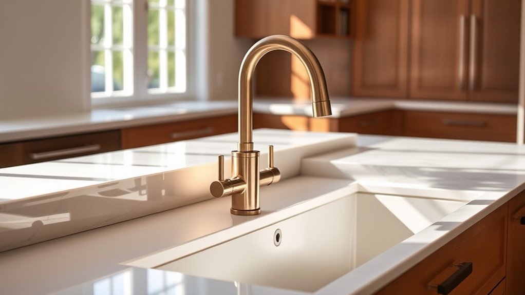 top champagne bronze faucet selections