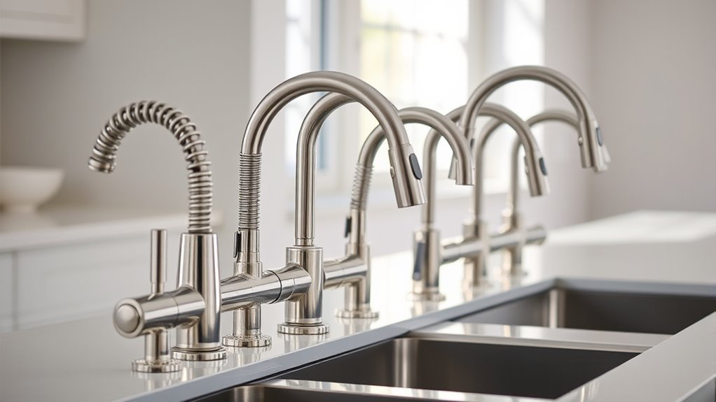 top commercial kitchen faucets